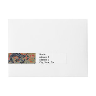 Bande Pour Adresse Motif de broderie en soie de dragon chinois antiqu