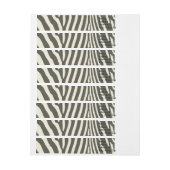 Bande Pour Adresse Motif Poster de animal Zebra Stripe (Feuille)