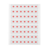 Bande Pour Adresse Motif Tricot Feuille d'érable style Knit (Feuille)