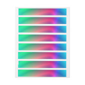 Bande Pour Adresse Neon Fun (Feuille)