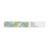 Bande Pour Adresse Palm Tree Fronds Peinture hawaïenne (Individual)