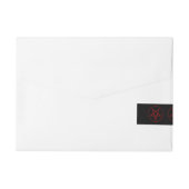Bande Pour Adresse Pentagramme du Diable Rouge (Dos)