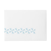 Bande Pour Adresse Pinroues bleues Sky (Devant)