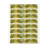 Bande Pour Adresse Plein de bonheur Sauvez la date (Feuille)