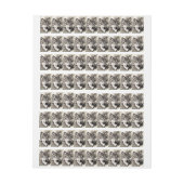 Bande Pour Adresse Portrait de loup (Feuille)