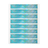 Bande Pour Adresse Pretty Iridescente Pearl Shimmer Mermaid Scales (Feuille)