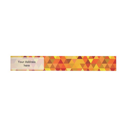 Bande Pour Adresse Pretty Triangle pattern (Individual)