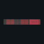 Bande Pour Adresse Red Black Tartan Christmas Adresse personnalisée<br><div class="desc">Red Buffalo Plaid à damiers motif avec un motif à billes de flanelle est le décor parfait de la ferme pour Noël pour un décor de maison de lac de charme. C'est le cadeau à damiers parfait pour l'ado, pour elle ou pour lui ! Motif Plaid classique pour décorer votre...</div>