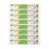 Bande Pour Adresse Rose 11 (Feuille)