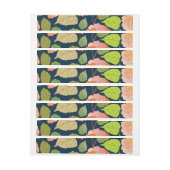 Bande Pour Adresse Rose 15 (Feuille)