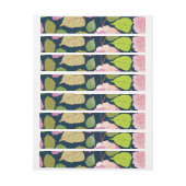 Bande Pour Adresse Rose 16 (Feuille)