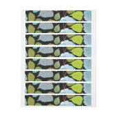 Bande Pour Adresse Rose 22 (Feuille)