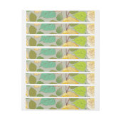 BANDE POUR ADRESSE ROSES 1 (Feuille)