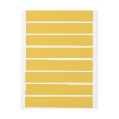 Bande Pour Adresse Saffron couleur simple (Feuille)
