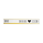 Bande Pour Adresse Sauvegarder la date, ♥ (Individual)