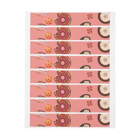 Bande Pour Adresse Sucres 5 (Feuille)