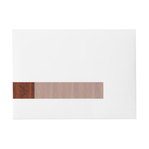 Bande Pour Adresse Symbole du Zodiac Capricorn en Mahogany Style prin