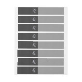 Bande Pour Adresse Symbole Leo Zodiac sur l'impression en fibre de ca (Feuille)