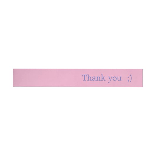 Bande Pour Adresse Thank you wraping  label great for seal (Individual)