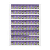 Bande Pour Adresse Tulipe pourpre (Feuille)