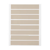 Bande Pour Adresse Vanille foncée Brown (Feuille)