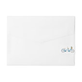 Bande Pour Adresse Vélo pour deux VTT aquarelle (Dos)