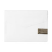 Bande Pour Adresse Vieille texture de rondin (Dos)