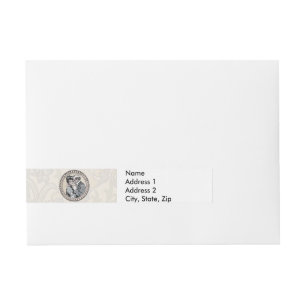Bande Pour Adresse Vintage Romance Couple : Antique Rose Girly Love