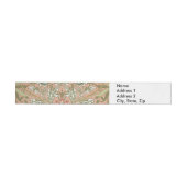 Bande Pour Adresse William Morris Hyacinth Flower Rose Art (Individual)