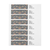 Bande Pour Adresse William Morris Tudor Fond d'écran Rose (Feuille)