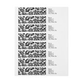 Bande Pour Adresse William Morris Venetian Damask Brocade (Feuille)