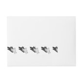 Bande Pour Adresse Wolf Silhouette (Devant)