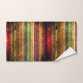 Bande rétro colorée (Serviette à main)