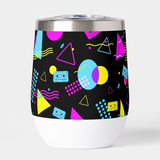 BANDE RÉTRO FORMES COLORÉES (Avant)