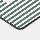 Bande verte et blanche personnalisée moderne éléga (Coin)