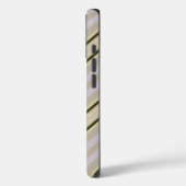 Bande verticale coque iphone jaune HAMbWG (Verso / Gauche)