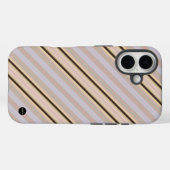 Bande verticale coque iphone jaune HAMbWG (Verso (horizontal))