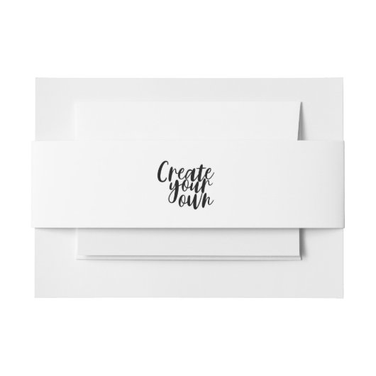 Bandeau de faire-part (Devant Example)