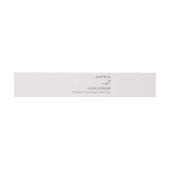 Bandeau de faire-part (Plat)