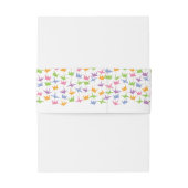 Bandeau De Faire-part 1000 Hanging Origami Mariage de grues en papier (Dos Example)