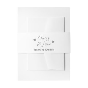 Bandeau De Faire-part À l'amour