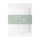 Bandeau De Faire-part Accueil Mariage Vert Sage Clair Accueil Mariage Él (Devant example)