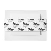 Bandeau De Faire-part Aigle de silhouette (Devant Example)