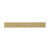 Bandeau De Faire-part Ailes beiges (Plat)