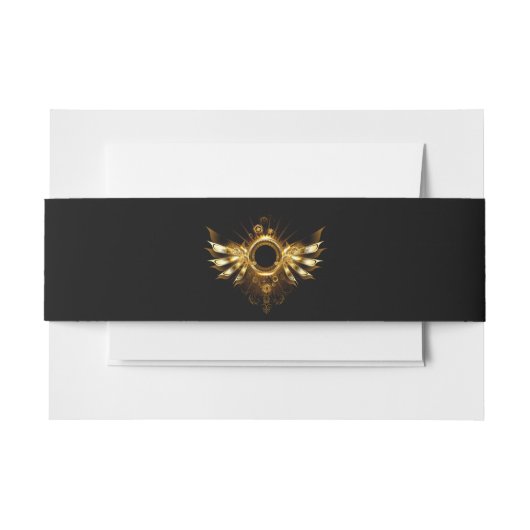 Bandeau De Faire-part Ailes de Steampunk (Devant Example)