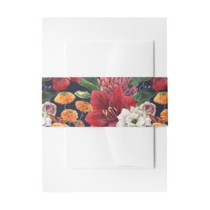 Bandeau De Faire-part Amaryllis rouge Amaryllis et Mariage Chrysanthemum