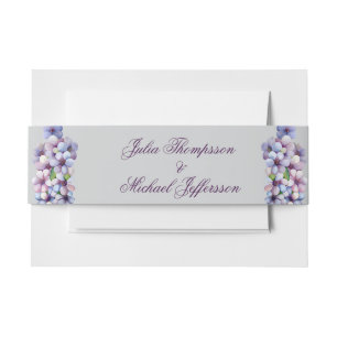 Bandeau De Faire-part Ambiance romantique et poétique Pastel Lilac