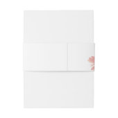 Bandeau De Faire-part Amour du jardin (Dos Example)