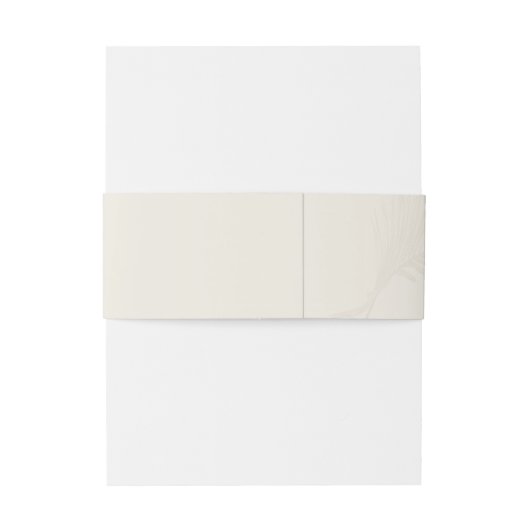 Bandeau De Faire-part Ampersand Palm Leaf Beach Tropical Branch (Dos Example)