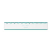 Bandeau De Faire-part Ancre marine turquoise (Plat)